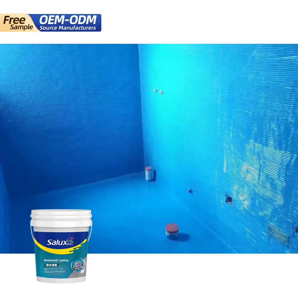 Roof Sealant Water Proof Coating Acrylic polymer swimming pool flexible rubber spray Waterproof Coating