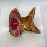 Tas Tangan Kristal Mewah Bentuk Kupu-kupu dengan Batu Rhinestone Kecil, Dompet Batu untuk Pesta, Tas Wanita Berlian, Tas Malam