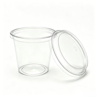 Emballages personnalisés jetables, recyclables, transparents, en plastique PET, pour biscuits, gâteaux, pain, salades, tiramisu, boîtes en plastique pour aliments
