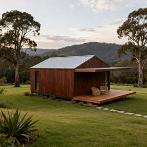 Casa Prefabricada Moderna de Madera Inteligente en Venta para Propiedades Inmobiliarias, Villas, Dormitorios, Cocinas, Salas de Estar - Product Image 2