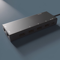 ZOLON B34 Centro de Conectividad POS con 4 Puertos USB, Puerto Serial RS232 para Cajón de Efectivo, RJ45 LAN, Alimentación Tipo-C, Venta al por Mayor de Fábrica OEM