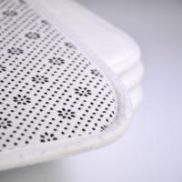 Tapis de bain 3 pièces, tapis de toilette épais avec impression 3d géométrique, personnalisé, pour salle d'eau, 1 pouce