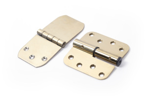 Bản lề đồng thau nguyên chất cao cấp, dùng cho cửa trong và ngoài, phụ kiện phần cứng, thiết kế tròn, có thể tháo rời - Product Image 5