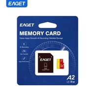 Carte mémoire TF EAGET T2 64/128/256/512 Go A2 V30 U3 160 Mo/s pour drone / caméra embarquée / téléphone Android / tablette OEM Speicherkarte Memory TF Card