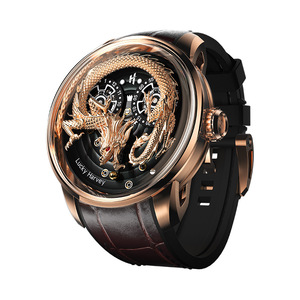 Orologio Serie <span class=keywords><strong>Master</strong></span> con Quadrante a Tema Drago - Orologio Meccanico Automatico di Alta Gamma alla Moda - Product Image 4