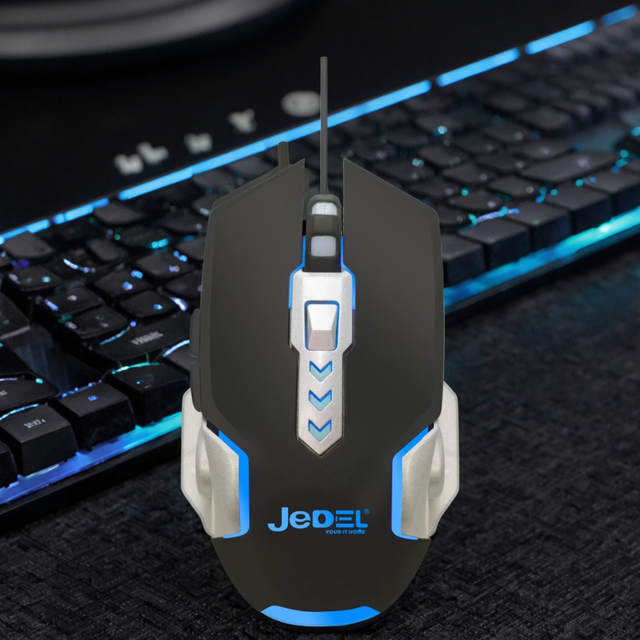 Factory Direct Precision Control 6D Wired Gaming Mouse Fast Response Comfort Design with Long Lifespan