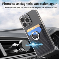 Étui de téléphone portable en cuir artificiel gravable au laser avec porte-cartes, support et fente pour cartes de visite