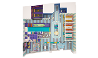 Équipement de terrain de jeu intérieur coloré Bettaplay Petit château de nuit pour enfants avec filet arc-en-ciel et tranpoline à vendre