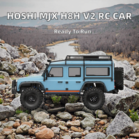 Camion RC tout-terrain 4x4 à l'échelle 1/8, style Defender, avec moteur brushless et blocage de différentiel