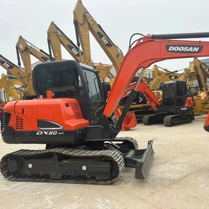 Excavadora Usada Original Doosan DX80, 95% Nueva, a Bajo Precio, en Venta, Excavadora de Orugas Doosan de 8 Toneladas, Modelo DX 70, Original de Corea - Product Image 1