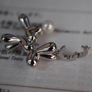 31321 DIY Pearl Accessory S925 <b>Silver</b> Pendant with 10-13mm Round <b>Beads</b> 4mm Jewelry Findings Empty Stand Gold <b>Silver</b> Pendant - Product Image 2