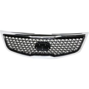 Para KIA Sportage 2014-2016, Rejilla Superior Delantera, ABS Cromado Negro OEM 86350-3W500, Accesorios para Parrilla Delantera - Product Image 1