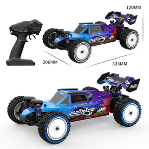 JIUSI WB12PRO 1:12 3S 80km/H 2.4G Voiture RC tout-terrain 4x4 brushless haute vitesse, buggy du désert RTR en métal, idéale pour un cadeau - Product Image 1
