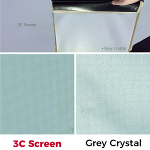 شاشة عرض بروجكتور رمادية 3C مقاس 84-150 بوصة، تعمل بالمحرك وتصعد من الأرض، مضادة للبقع، لجهاز عرض 4K/8K RGB ثلاثي الليزر للمسرح المنزلي - Product Image 5