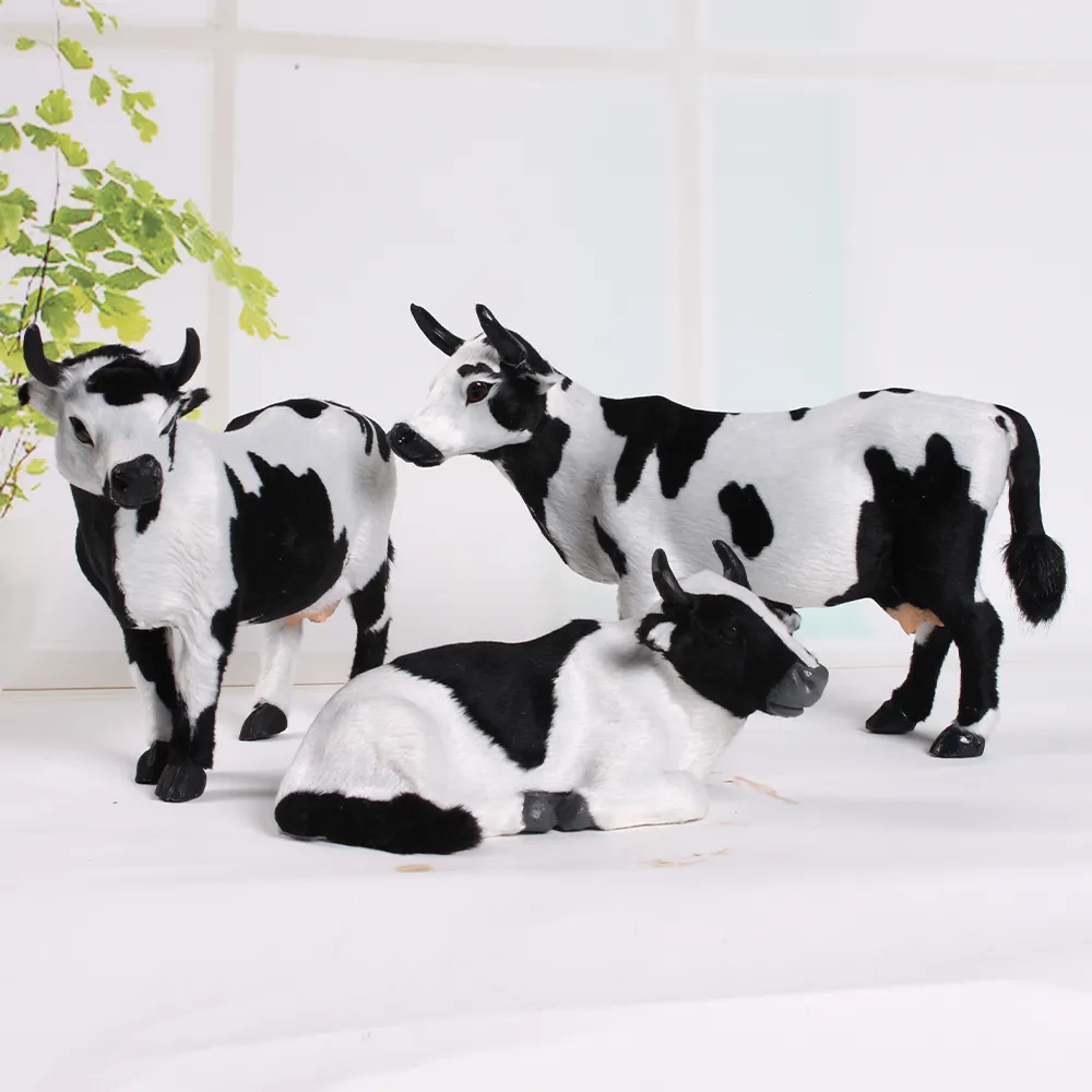 Plush Cow Filling Animal Toy Pet Plush Toy Cow