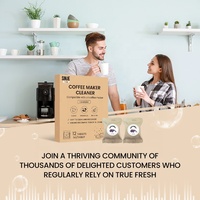Décalcaissant universel écologique pour machine à café, comprimés effervescents professionnels à action rapide, élimination des taches profondes