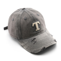 Nueva Gorra de Béisbol de Moda con Letras Bordadas, 6 Paneles, Ajustable, 100% Algodón, Personalizada