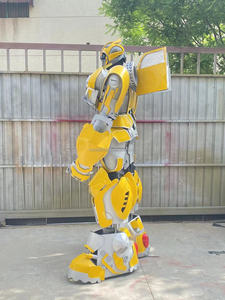 Nanchi Art recién llegado amarillo Led Robot Stilt Walker disfraces evento Fiesta rendimiento Props Robot Cosplay disfraz para gran oferta - Product Image 2