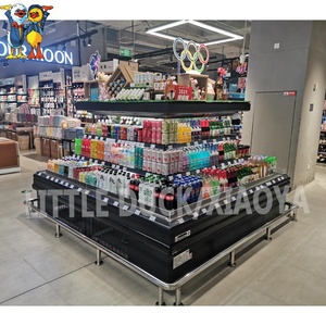 Tủ lạnh thương mại bán dọc đảo tròn Tủ đông multideck siêu thị mở hiển thị Máy làm lạnh tủ lạnh trái cây - Product Image 4