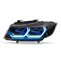 Phare LED couleur RVB pour BMW Série 3 E90 E91 2009-2012 Feux avant Clignotant