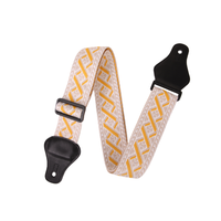 Sangle de remplacement universelle réglable en jacquard tissé pour guitare classique, basse et ukulélé, personnalisable par le fabricant