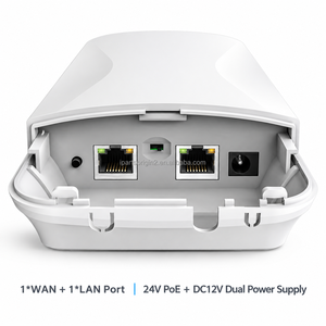 Pont WiFi5 extérieur 5,8 GHz 867 Mbps avec antenne 10 dBi, portée longue distance 3 km, point à point pour caméra de sécurité CCTV - Product Image 2