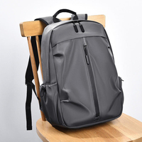 Sac à dos pour ordinateur portable 17 pouces, sac à dos de loisirs imperméable pour étudiants, sac de voyage pour hommes