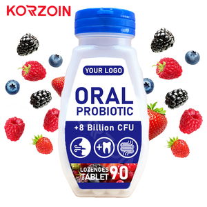 Integratori per l'igiene orale con logo personalizzato, produttore di probiotici orali avanzati, <span class=keywords><strong>compresse</strong></span> di xilitolo per la freschezza dell'alito e contro l'alitosi. - Product Image 1