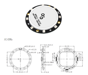 BK-315 318 325 345 beitian <span class=keywords><strong>GPS</strong></span> module TTL gnss <span class=keywords><strong>GPS</strong></span> Beidou Ăng Ten Thu la bàn cho nghiên cứu Máy tính công nghiệp máy móc - Product Image 6