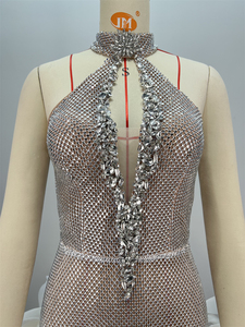 Vestido <span class=keywords><strong>de</strong></span> <span class=keywords><strong>fiesta</strong></span> <span class=keywords><strong>de</strong></span> noche <span class=keywords><strong>de</strong></span> club nocturno <span class=keywords><strong>de</strong></span> plumas sexy brillante <span class=keywords><strong>de</strong></span> celebridad <span class=keywords><strong>de</strong></span> alta calidad - Product Image 4