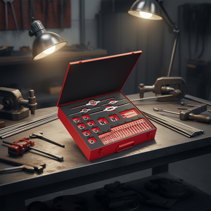 Juego de Machos y Terrajas 618 Mf1, Kit Completo para Roscado de Metal - Product Image 3