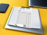 Carnet de factures et bons de commande autocopiants 8,5x5,5 pouces (140x210mm) et 210x279mm, format A4, A5, A6, avec feuillets duplicata et formulaires NCR