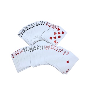 ไพ่กันน้ำทนทาน RFID 100% ทำจากกระดาษ ไพ่รอยัลแบบกำหนดเอง ไพ่เกมพลาสติก OEM - Product Image 1