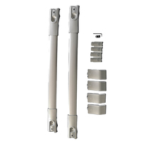 Accessoires de voiture en alliage d'aluminium, barre de toit, barres croisées, pour Toyota RAV4 2013 2014 2015 2016 2017 2018, 2 pièces