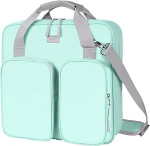 Sac à main pour ordinateur portable Case-it avec logo personnalisé, grande capacité, pour hommes, pour les voyages, les jeux, les affaires, avec bandoulière - Product Image 5
