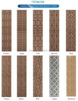 AoRong Luxe Géométrique Installation Facile Polyvalence Fibre de Polyester Panneau Insonorisant Finition PVC Panneaux Acoustiques en Feutre pour Animaux Domestiques