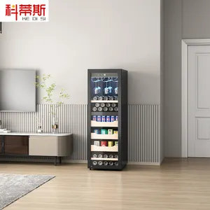 38 bottles double temperature home thermostatic wine cabinet cooler Thermoelectric cellar refrigerator Wine cabinet refrigerator