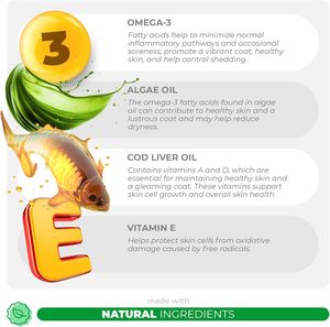 עבור wanzibi מפעל wanzibi מותאם אישית מותג פרטי לוגו חיות מחמד חטיפים רכים עבור תוספי בריאות מבריקים - Product Image 3