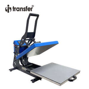 Nouvelle machine d'<span class=keywords><strong>impression</strong></span> à ouverture automatique promotionnelle Machine de presse à chaud magnétique à tiroir 38*38cm pour l'<span class=keywords><strong>impression</strong></span> de t-shirts - Product Image 1