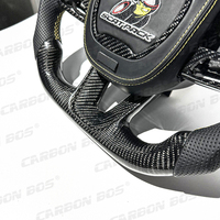 Venta Directa de Fábrica Volante de Fibra de Carbono para Dodge Charger RTS, Estilo Deportivo con LED, Personalizable