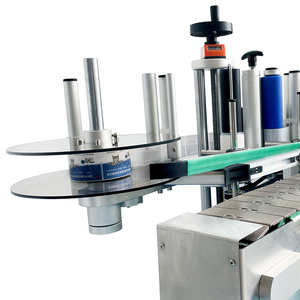 Máquina de etiqueta automática para vidro, de plástico, <span class=keywords><strong>metal</strong></span> de vidro, etiqueta redonda semi automática, adesivos de jarra de garrafa de cerveja - Product Image 4