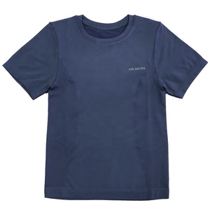 Logo personalizzato Senza Soluzione di Continuità T Delle <span class=keywords><strong>Donne</strong></span> Della Camicia di Allenamento di Ginnastica Della Camicia Maglietta di Sport Esercizio Camicie per Le <span class=keywords><strong>Donne</strong></span> Ritagliata Da Ginnastica Maglietta Parti Superiori Delle Signore - Product Image 5