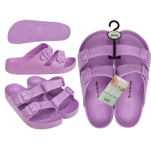 Sandales femme, lilas, taille 39/40, - Product Image 1