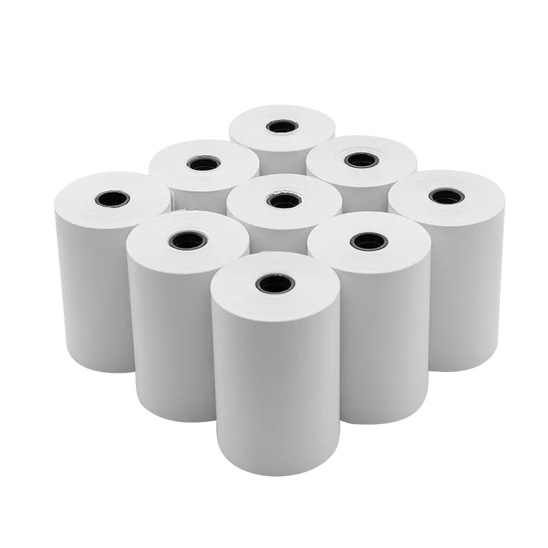 Chinese Supplier Blank 80x80 57x40 2 1/4 X 150 Custom Printed Thermal Till Roll Cash Register Paper Rolls