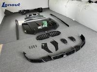 Kit de Carrocería de Fibra de Carbono Forjada para BMW X6 G06, Estilo LD, Piezas de Mejora para Auto, Alerón, Faldones Laterales, Difusor Trasero, Molduras para Capó y Guardabarros