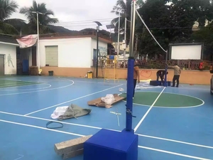 Điện thoại di động bóng chuyền Giá Bóng chuyền <span class=keywords><strong>Net</strong></span> khung tiêu chuẩn cạnh tranh hệ thống sử dụng bóng chuyền que sản xuất tại Trung Quốc - Product Image 3