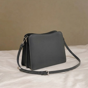 Womens Elegant Grey Crossbody Shoulder Bag Detachable Strap Convertible <b>Handbag</b> <b>Medium</b> Spacious Casual Daily Travel Purse - Product Image 1