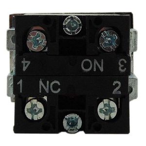 Panel <b>Push</b> <b>Button</b> 10A 600V 1NO 1NC Industrial Control <b>Switch</b> - Product Image 3