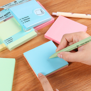 Papeterie de bureau colorée avec <span class=keywords><strong>notes</strong></span> autocollantes, bloc-<span class=keywords><strong>notes</strong></span> créatif pour étudiants, papier à <span class=keywords><strong>notes</strong></span> compact et très adhésif pour des <span class=keywords><strong>notes</strong></span> faciles - Product Image 5
