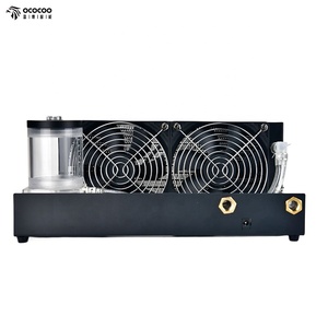 OC-AC240 Nhỏ Im Lặng 3D Cổng Tản Nhiệt Kit G1/4 Kết Nối DIY Máy Tính <span class=keywords><strong>X</strong></span>ách Tay Nước Làm Mát Hệ Thống Máy In UV Nhiệt Nhôm Bộ Vi <span class=keywords><strong>X</strong></span>ử Lý - Product Image 4